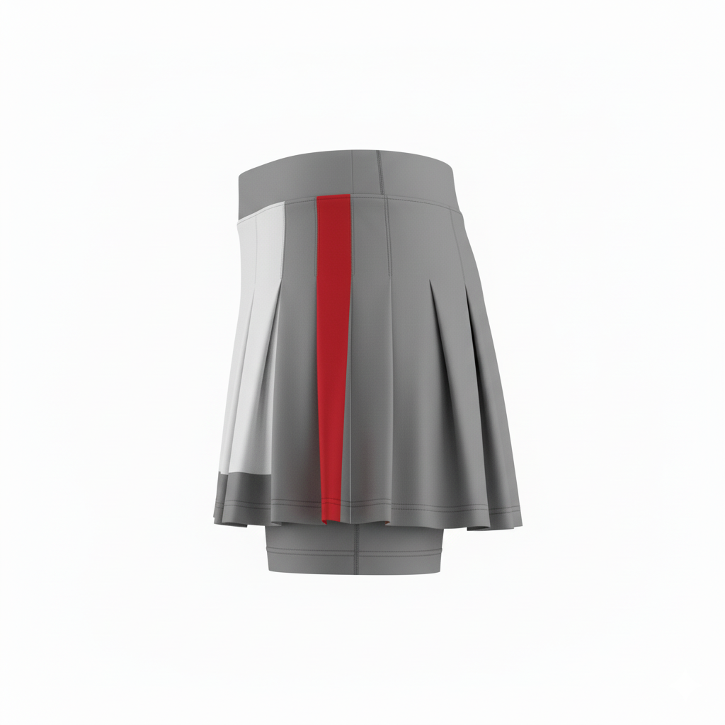 Custom Lacrosse Skort - Side View - HAMCO Sports Inc.