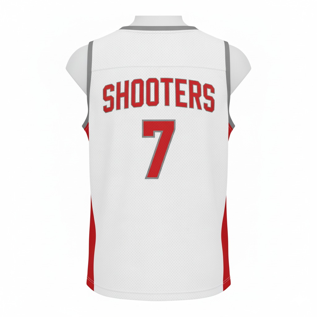 Custom Lacrosse Shooting Shirt - Back View - HAMCO Sports Inc.