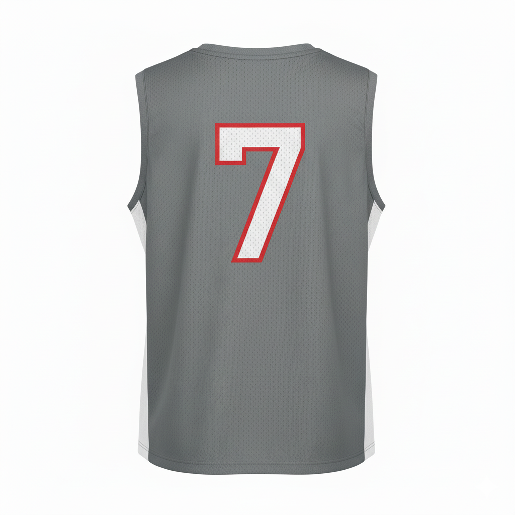 Custom Sleeveless Lacrosse Jersey - Back View - HAMCO Sports Inc.