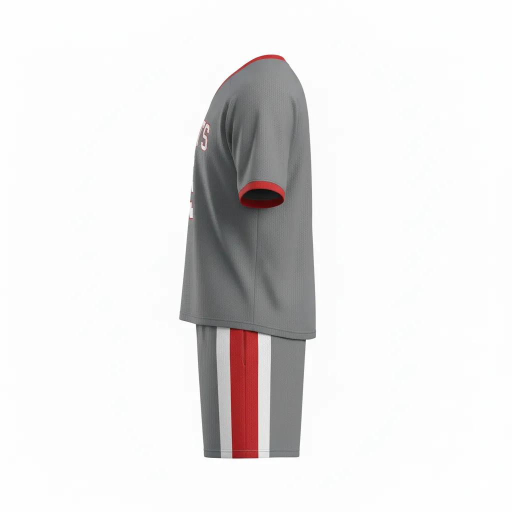 Custom Lacrosse Uniform - Side View - HAMCO