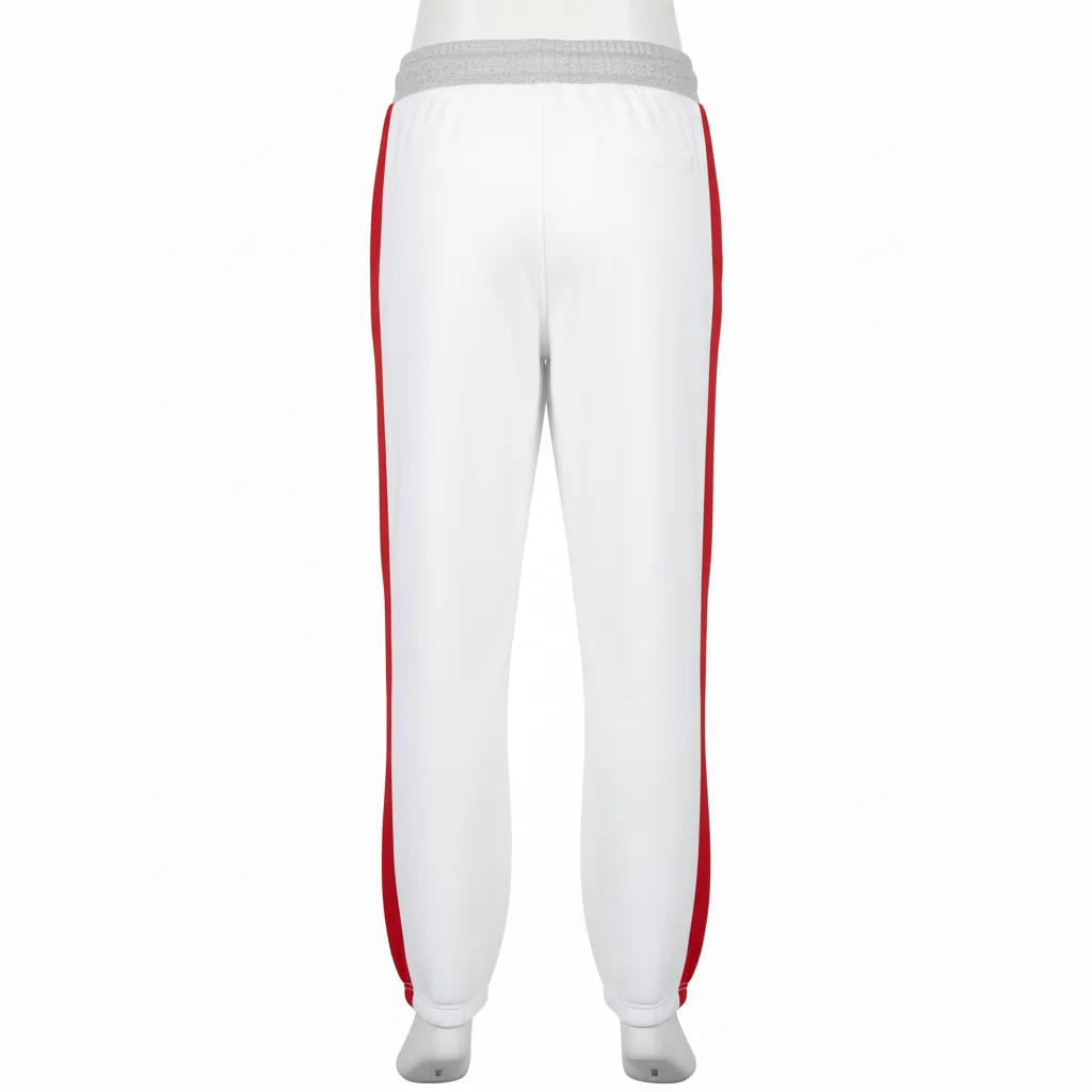 Custom Lacrosse Sweatpants - Back View - HAMCO