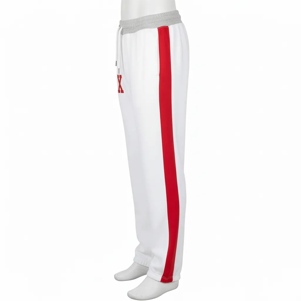 Custom Lacrosse Sweatpants - Side View - HAMCO