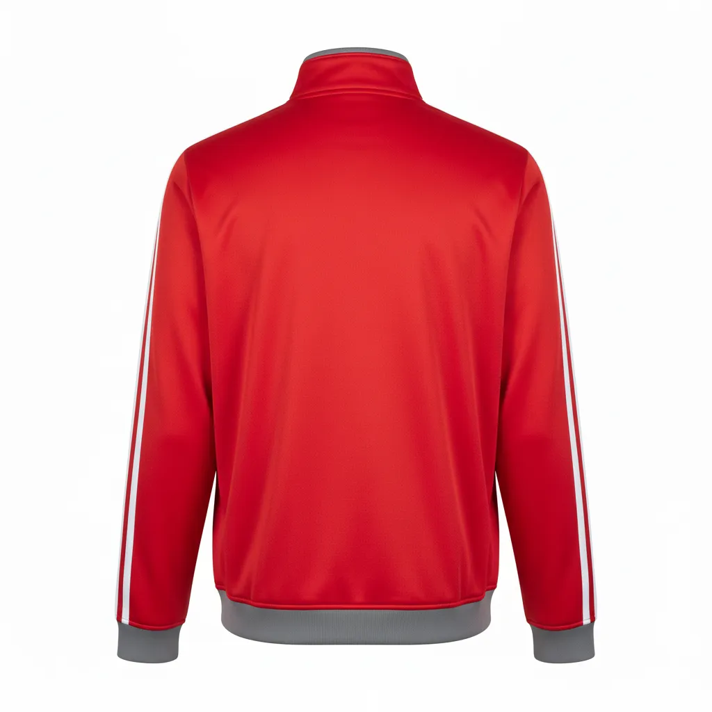 Custom Lacrosse Track Jacket - Back View - HAMCO