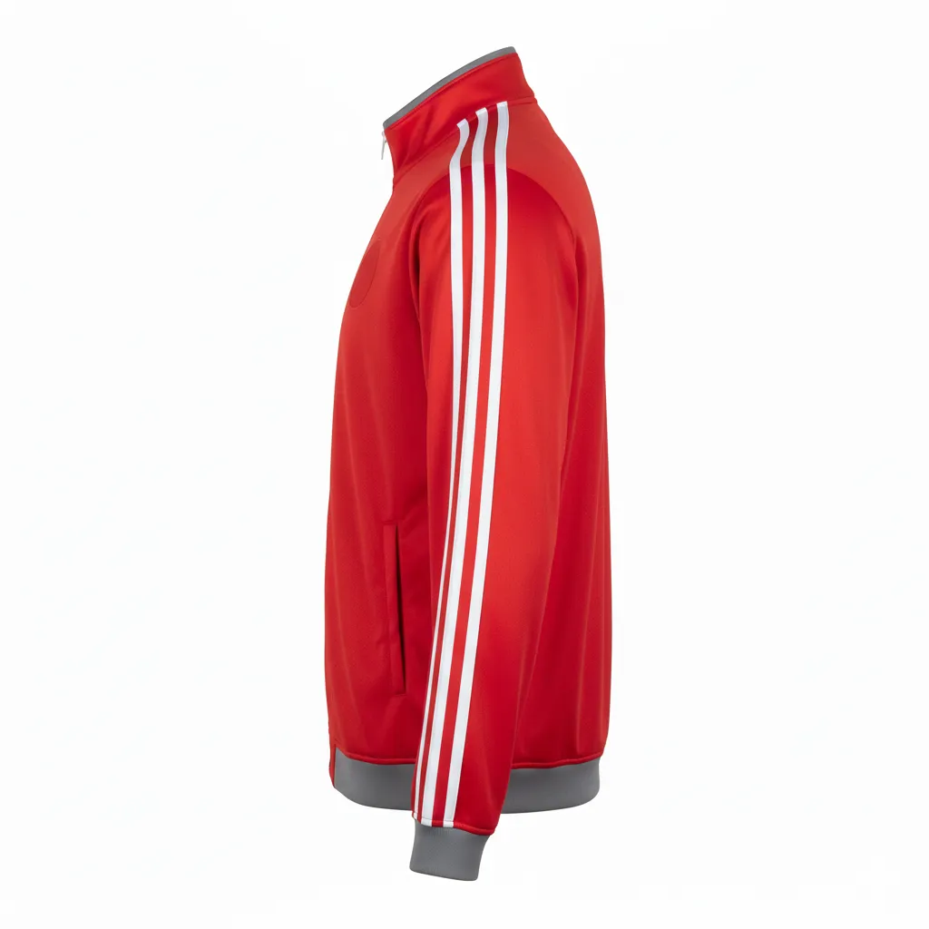 Custom Lacrosse Track Jacket - Side View - HAMCO