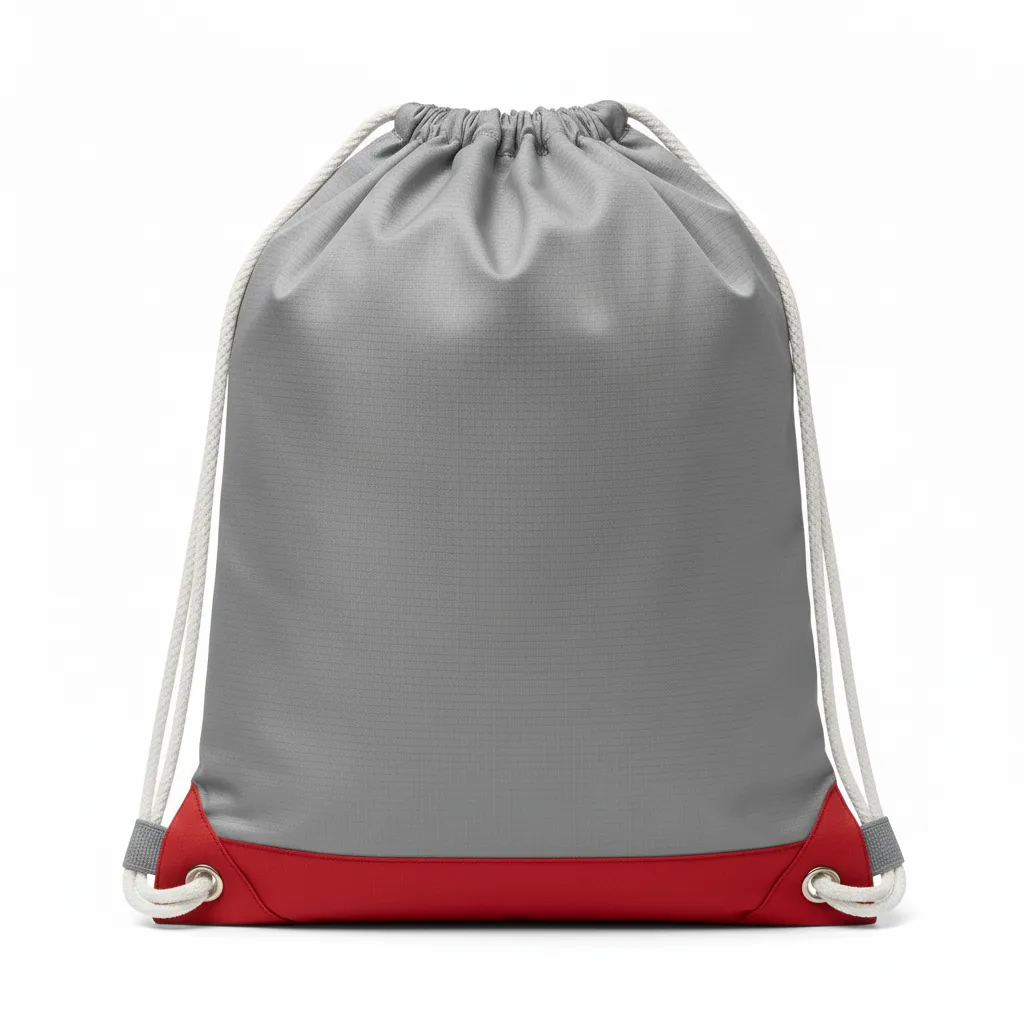 Custom Rugby Cinch Bag - Back View - HAMCO