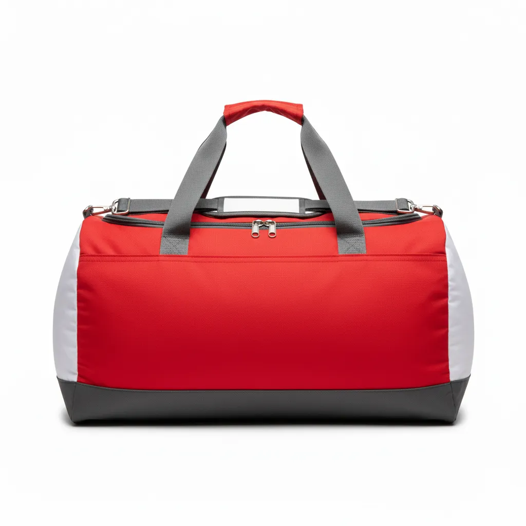 Custom Rugby Duffle Bag - Back View - HAMCO