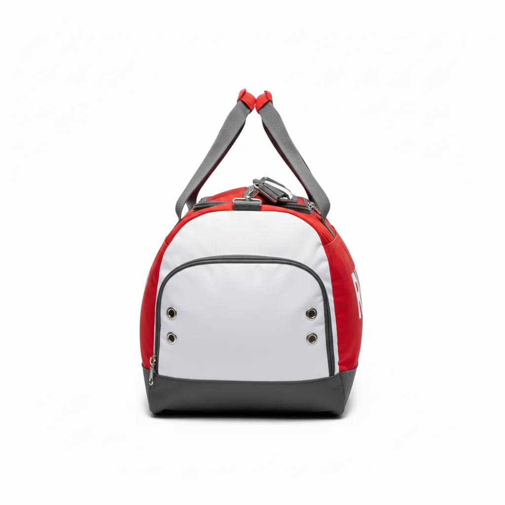 Custom Rugby Duffle Bag - Side View - HAMCO