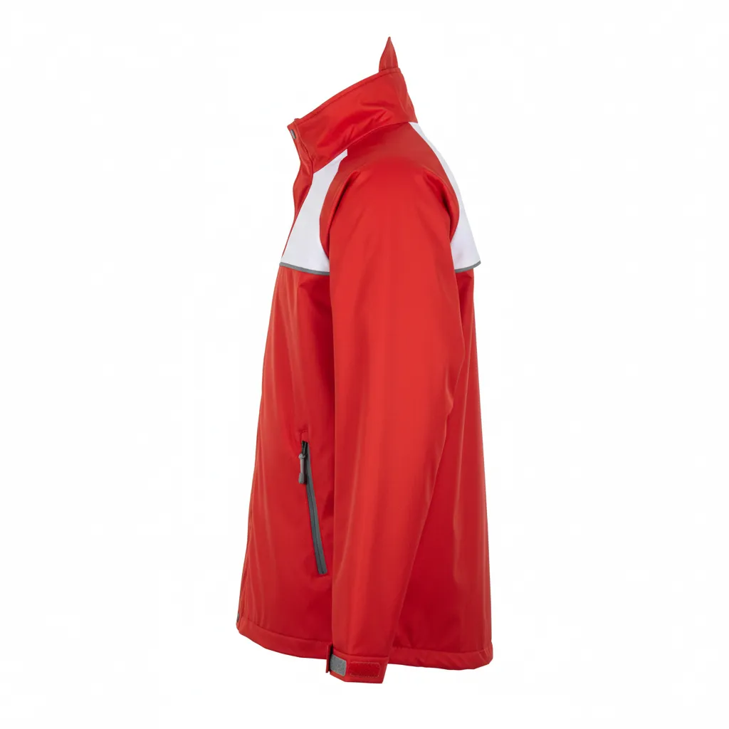 Custom Rugby Rain Jacket - Side View - HAMCO