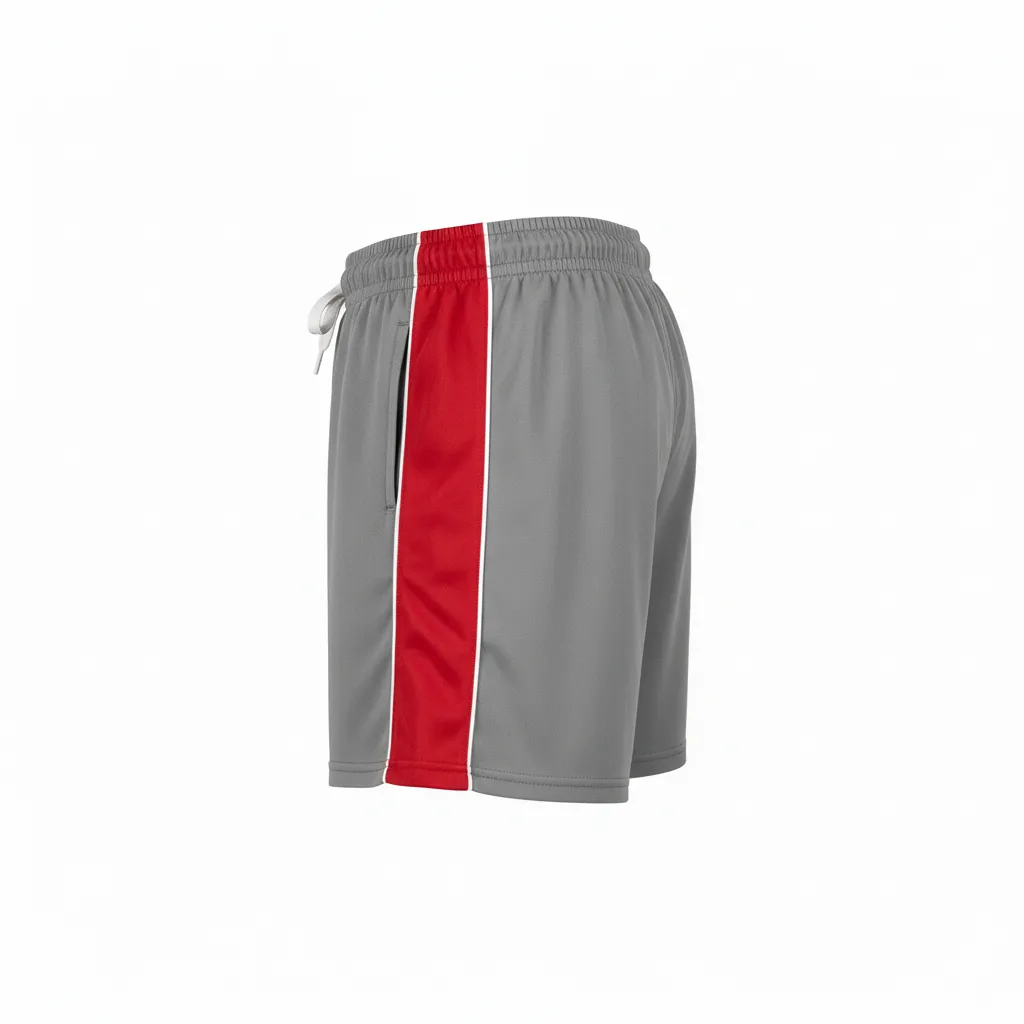 Custom Rugby Training Shorts - Side View - HAMCO