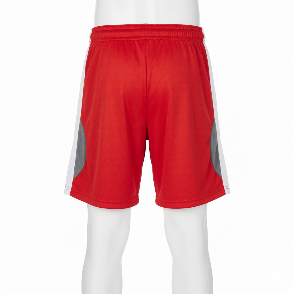 Custom Goalkeeper Padded Shorts - Back View with Hip Padding