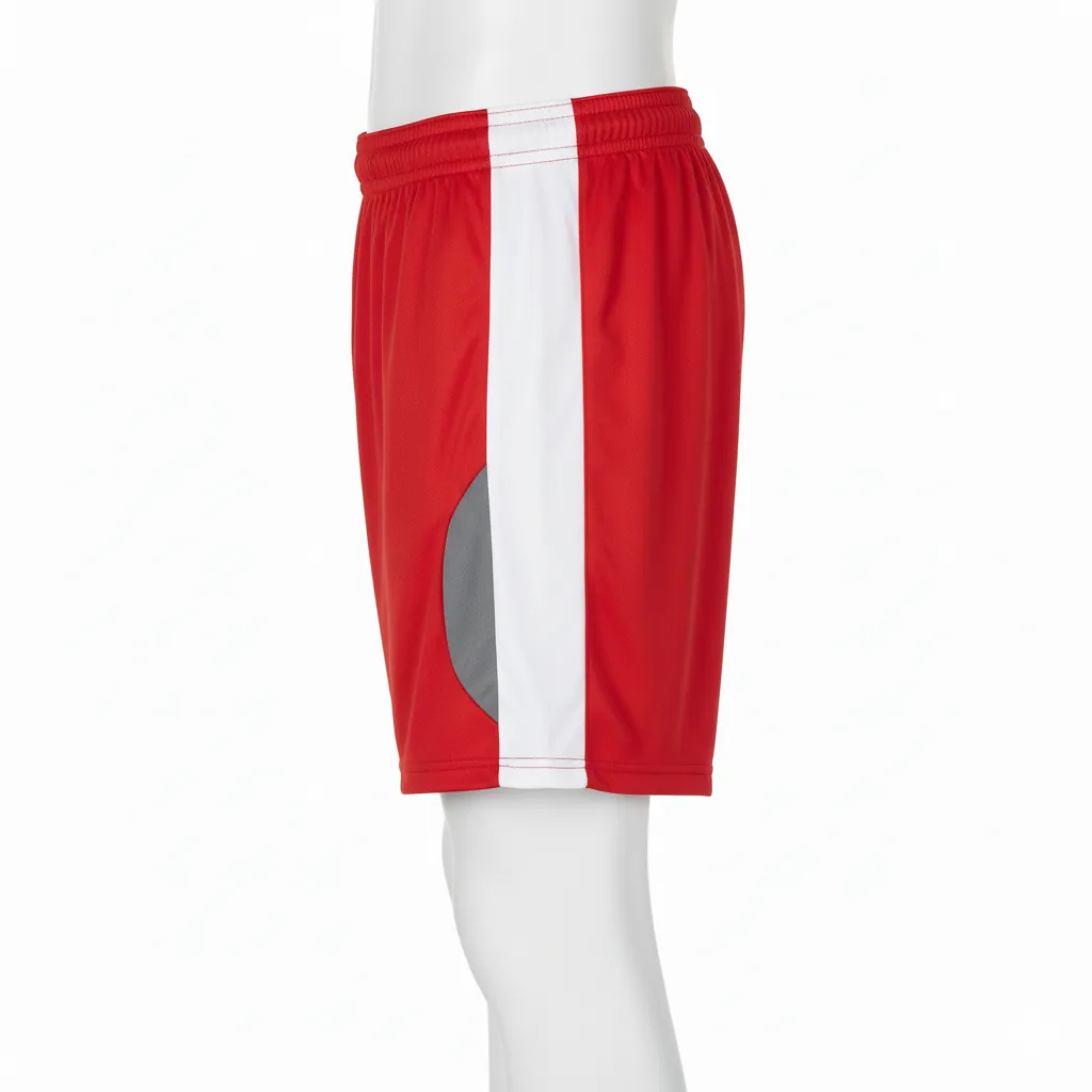 Custom Goalkeeper Padded Shorts - Side View Showing Thigh Protection