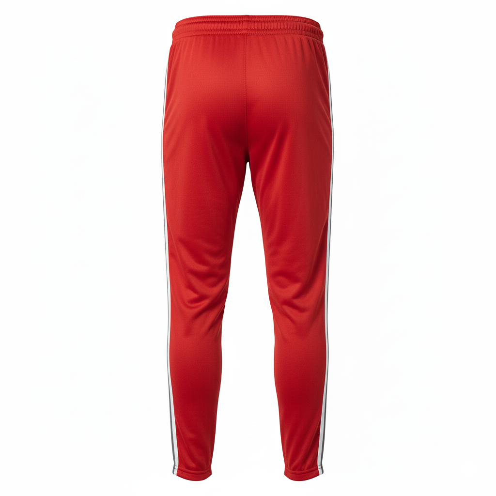 Custom Soccer Jogger Pants - Back View with Team Logo