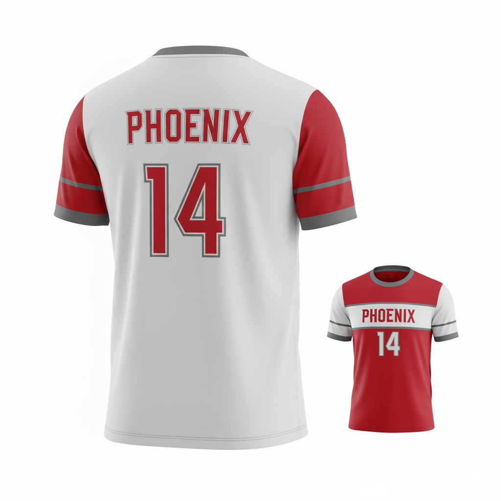 Custom Reversible Soccer Jerseys - Reverse Side Design