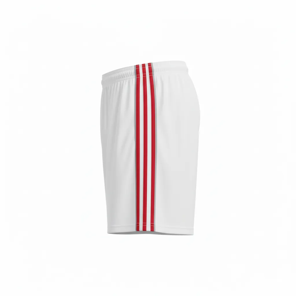Custom Soccer Training Shorts - Side Profile