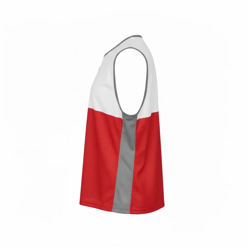 Custom Soccer Warmup Bibs - Reversible Side View