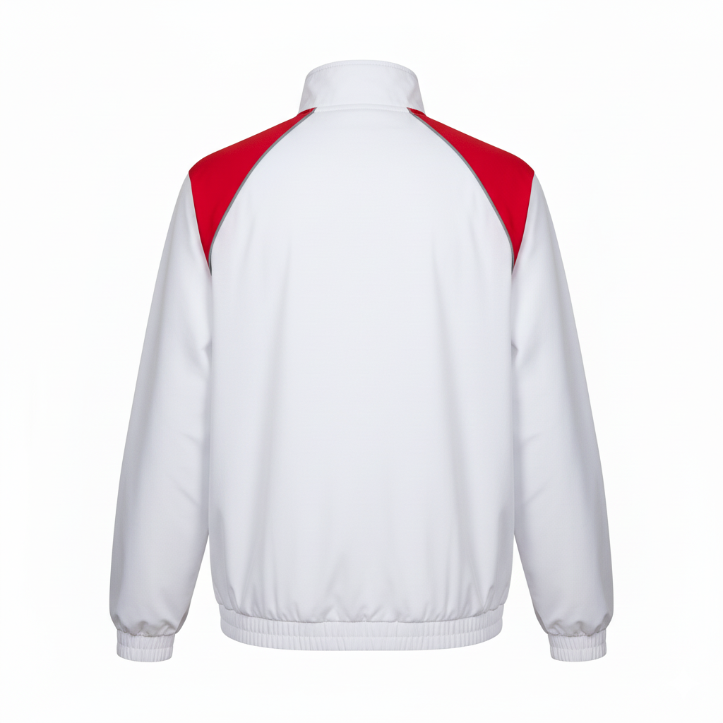 Custom Softball Dugout Jacket - Back View - HAMCO Sports Inc.