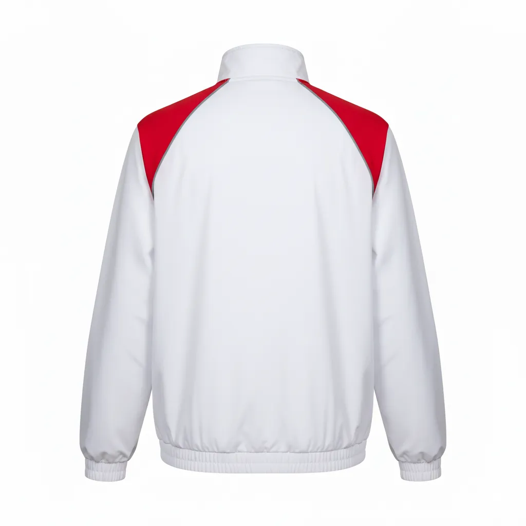 Custom Softball Dugout Jacket - Back View - HAMCO