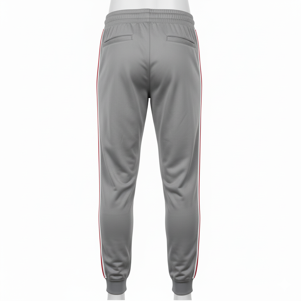 Custom Softball Jogger Pants - Back View - HAMCO Sports Inc.
