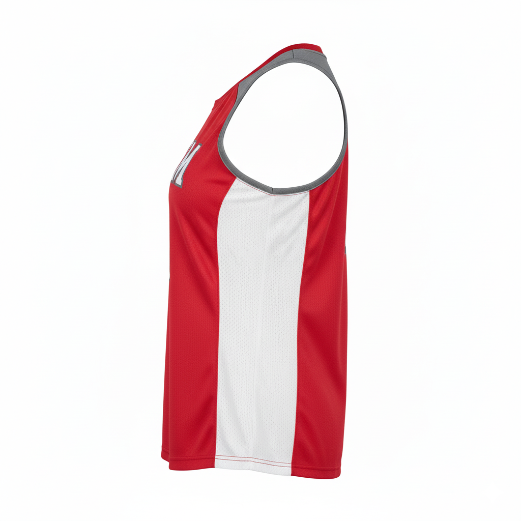Custom Softball Performance Tank Top - Side View - HAMCO Sports Inc.