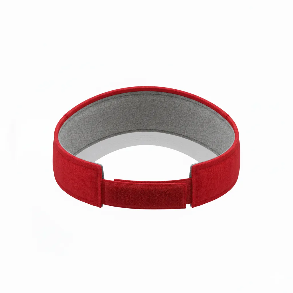 Custom Softball Visor - Back View - HAMCO