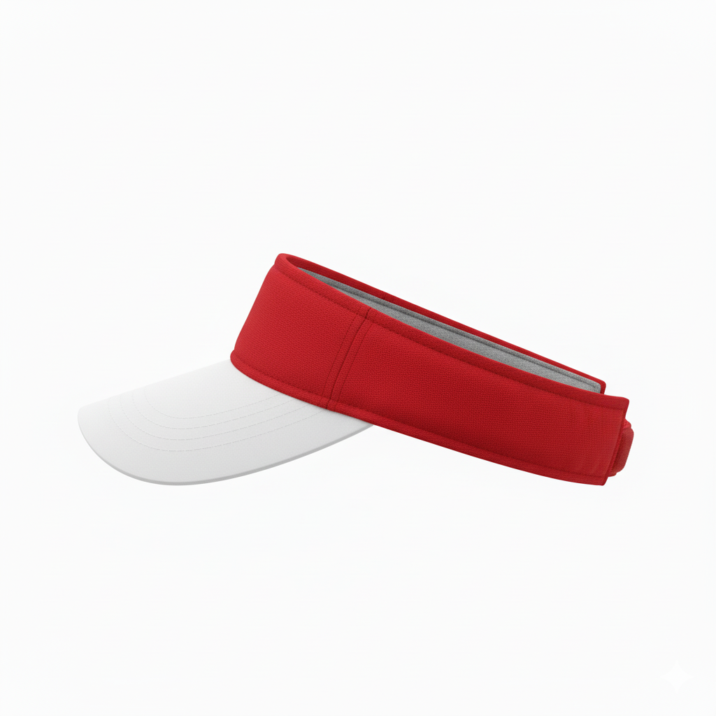 Custom Softball Visor - Side View - HAMCO Sports Inc.