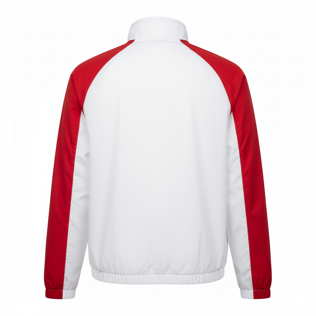 Custom Softball Windbreaker Jacket - Back View - HAMCO Sports Inc.