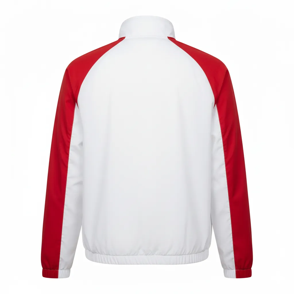 Custom Softball Windbreaker Jacket - Back View - HAMCO