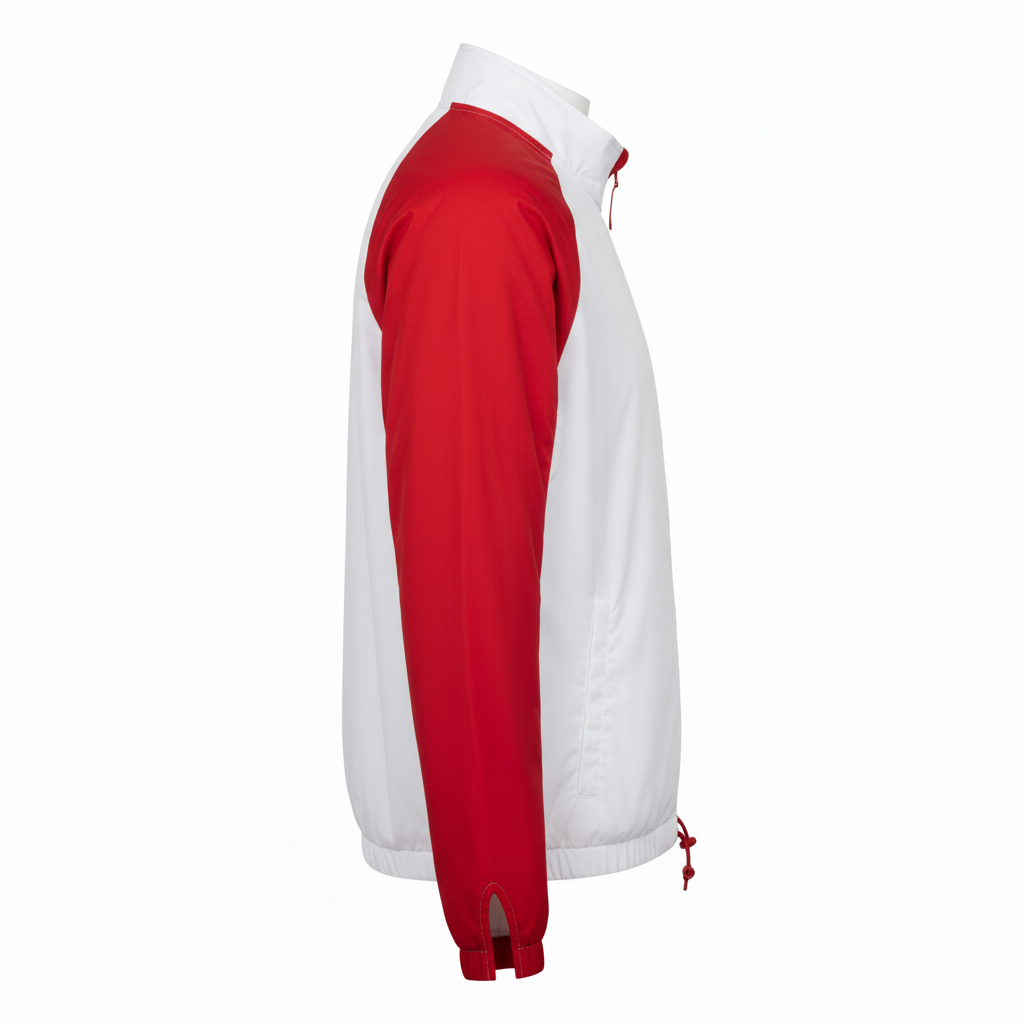 Custom Softball Windbreaker Jacket - Side View - HAMCO Sports Inc.