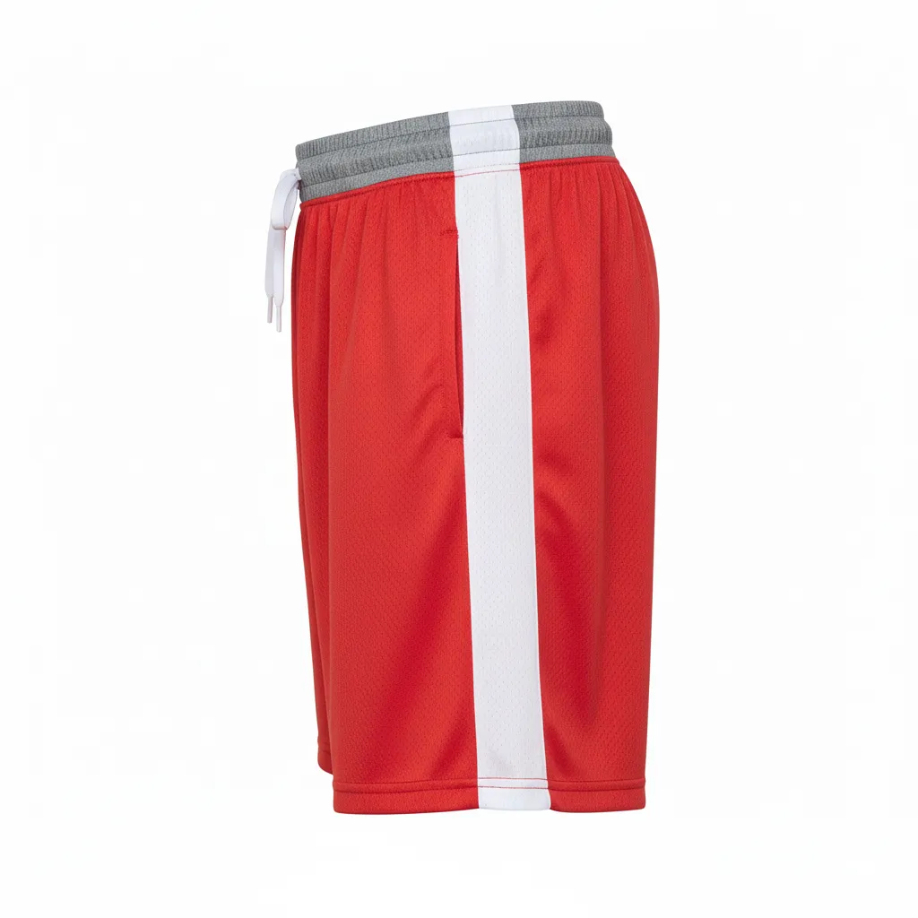 Custom Volleyball Athletic Shorts - Side View - HAMCO