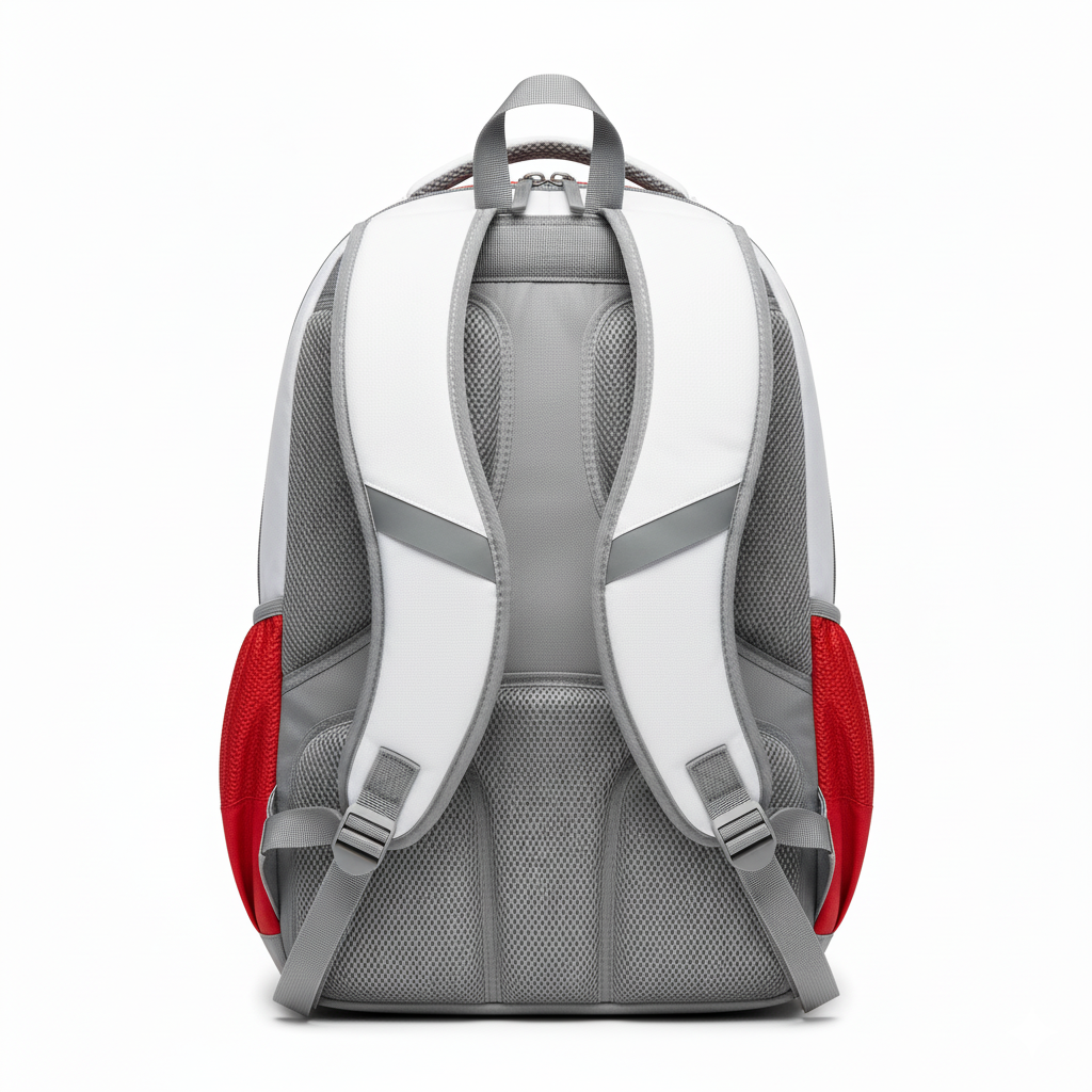 Custom Volleyball Backpack - Back View - HAMCO Sports Inc.