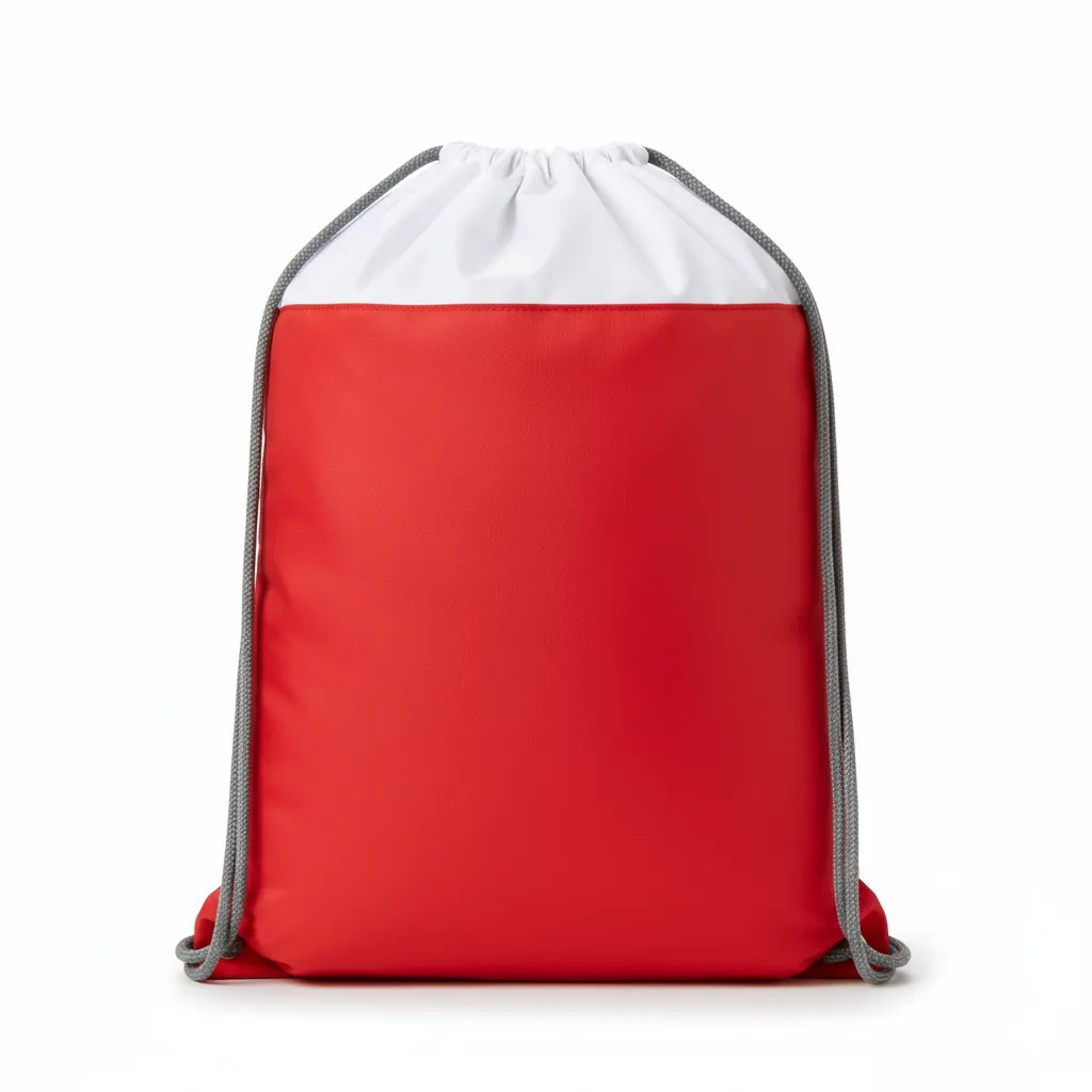 Custom Volleyball Cinch Bag - Back View - HAMCO