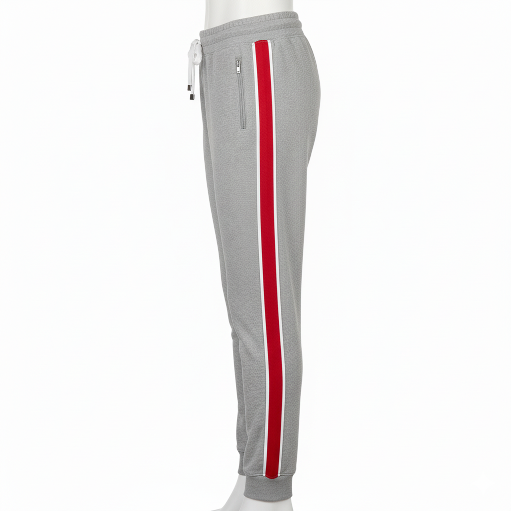 Custom Volleyball Jogger Pants - Side View - HAMCO Sports Inc.