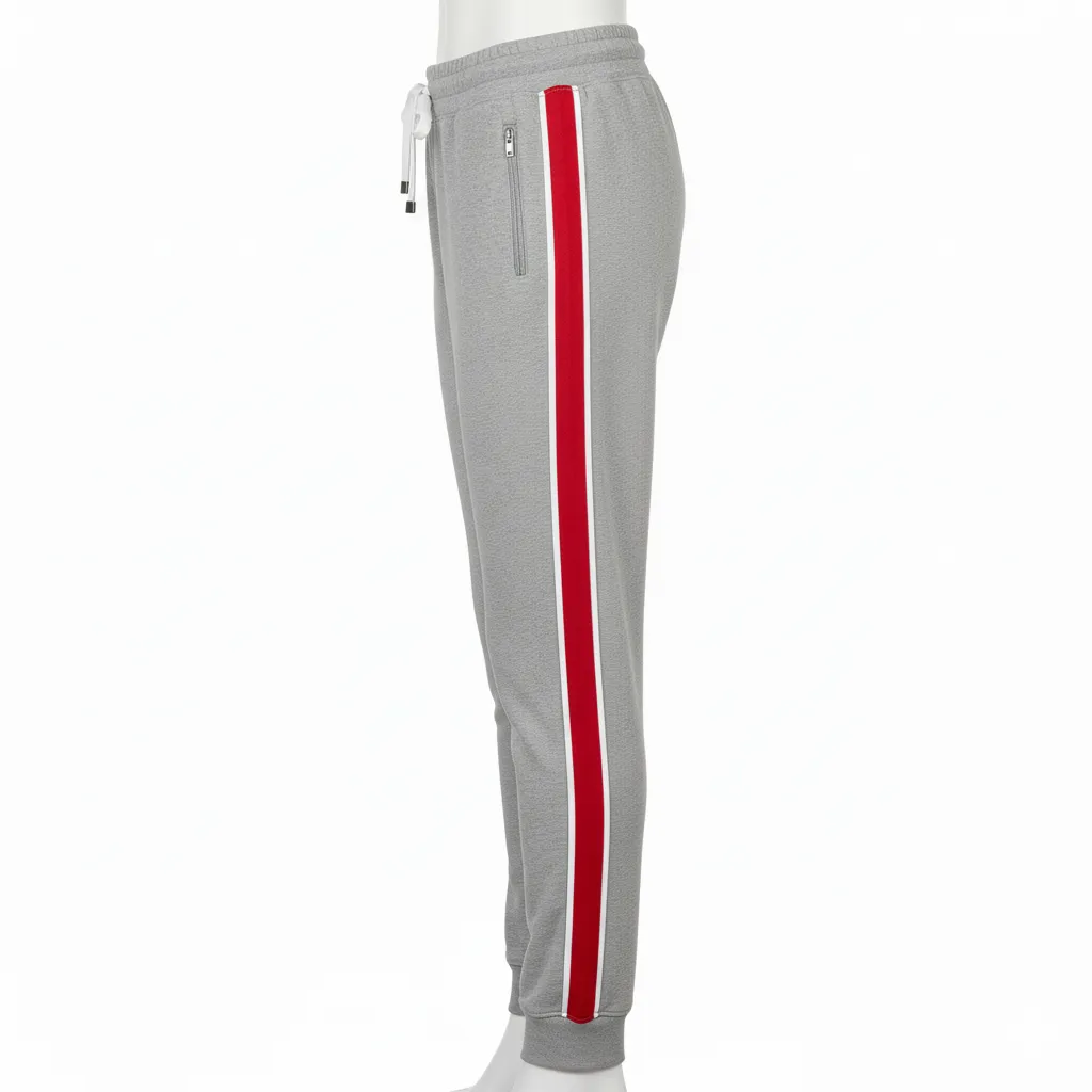 Custom Volleyball Jogger Pants - Side View - HAMCO