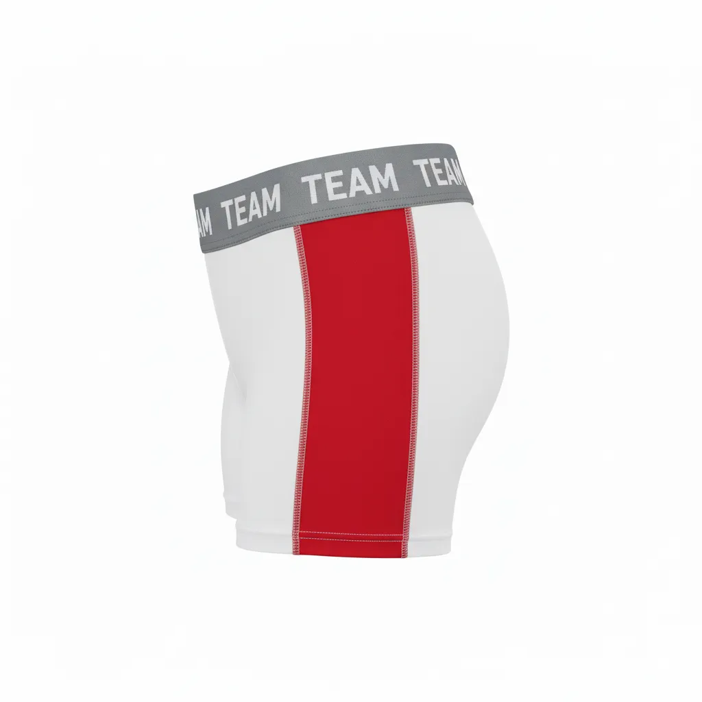 Custom Volleyball Poly-Spandex Shorts - Side View - HAMCO