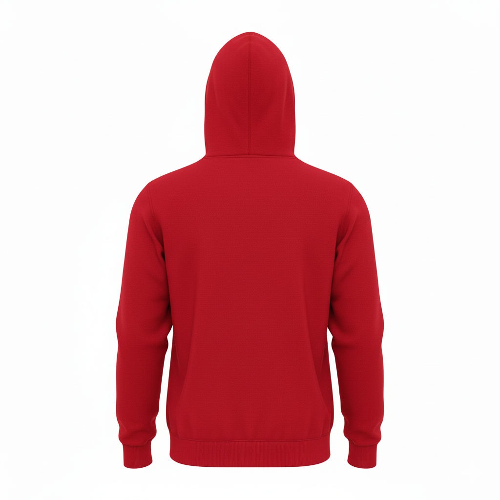 Custom Volleyball Pullover Hoodie - Back View - HAMCO Sports Inc.