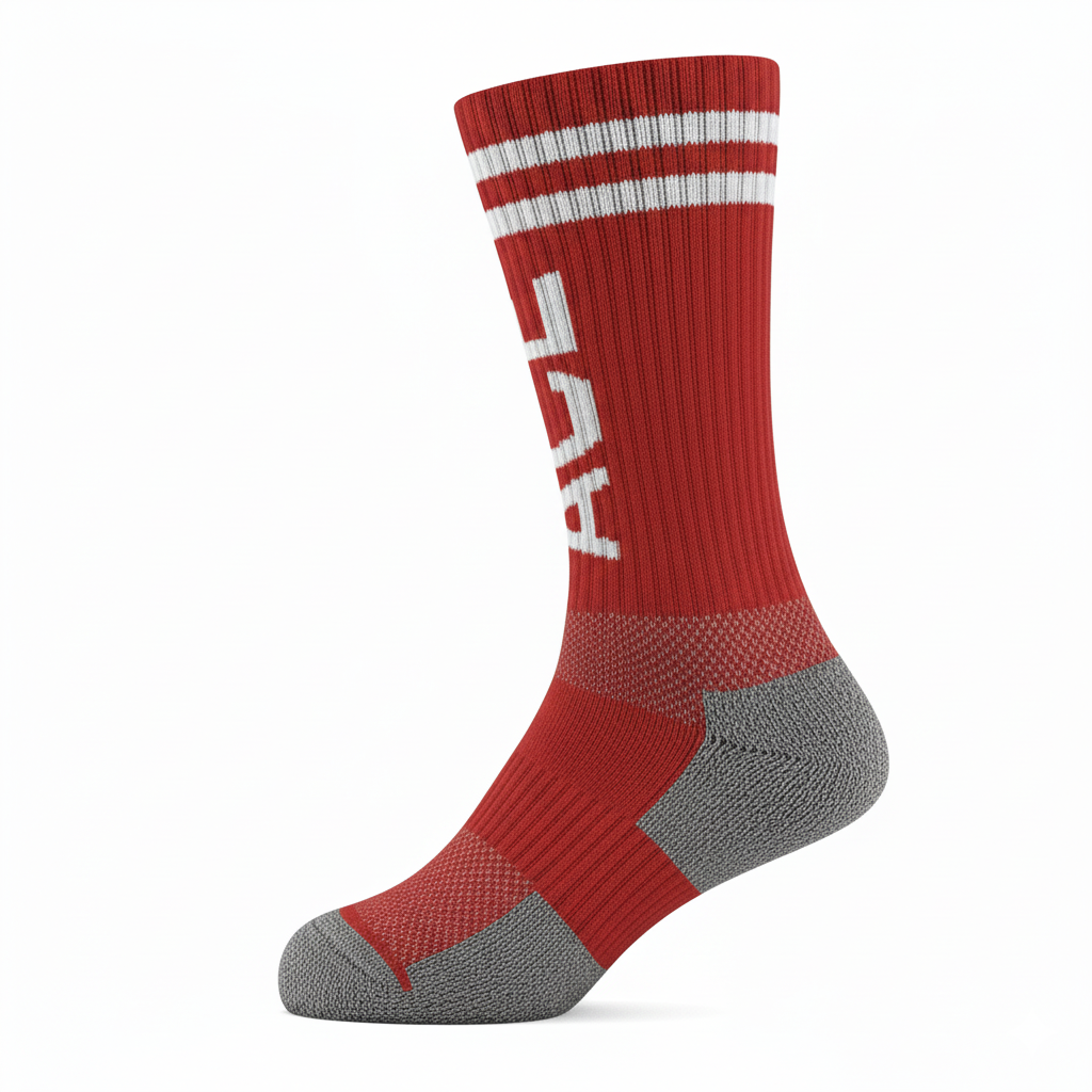 Custom Volleyball Socks - Side View - HAMCO Sports Inc.