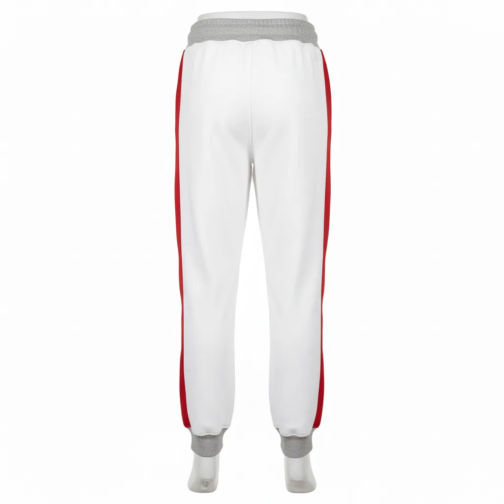 Custom Volleyball Sweat Pants - Back View - HAMCO