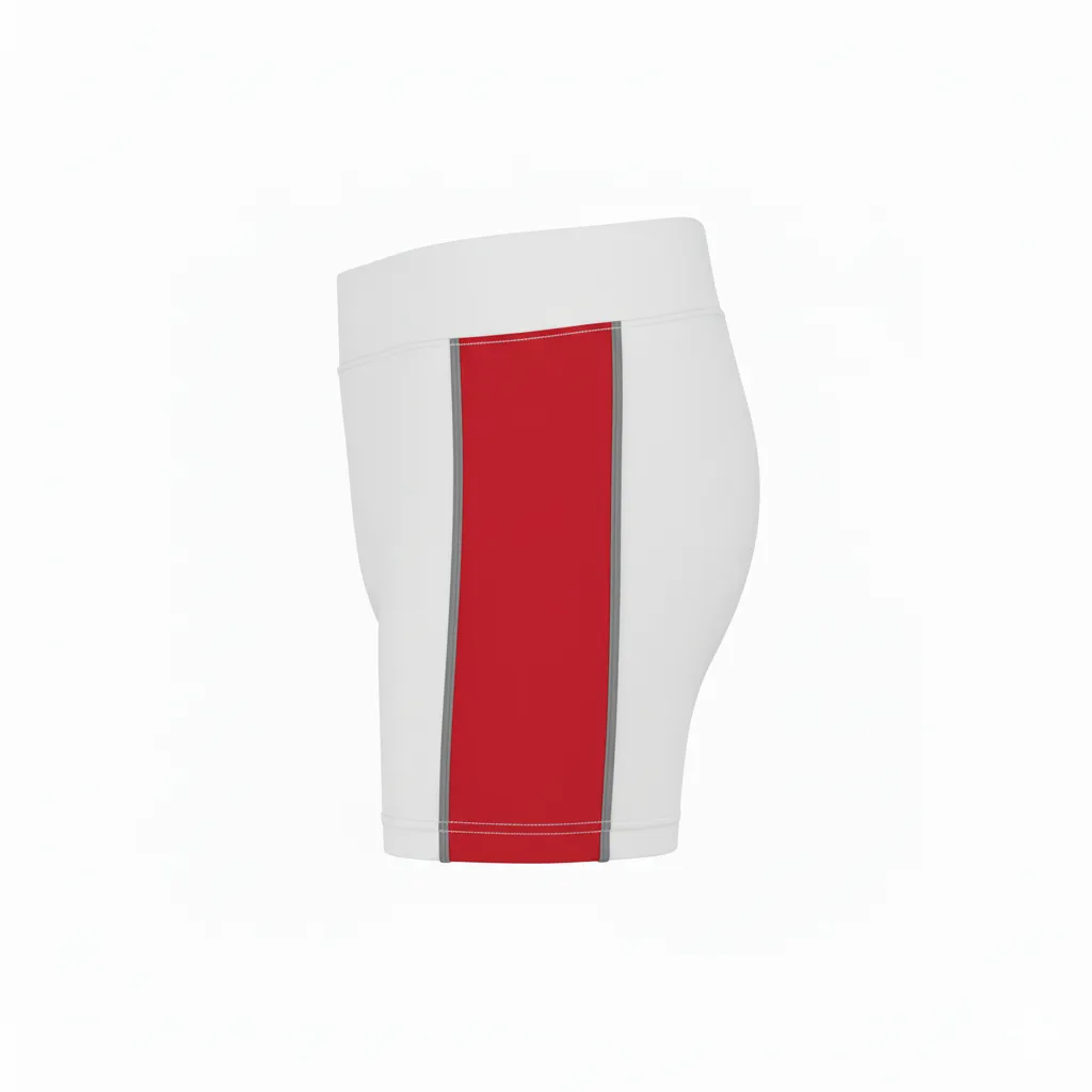 Custom Volleyball Competition Shorts - Side View - HAMCO