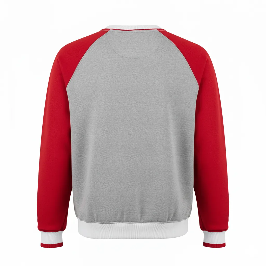 Custom Wrestling Crewneck Sweatshirt - Back View - HAMCO