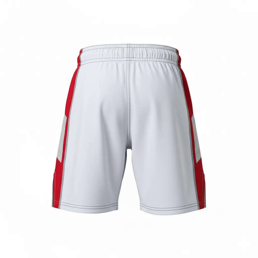 Custom Wrestling Fight Shorts - Back View - HAMCO