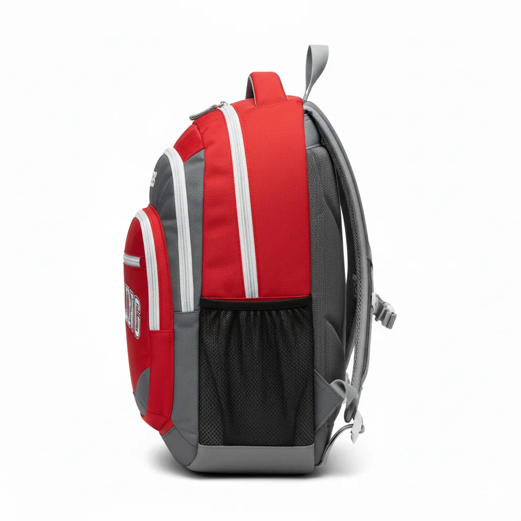 Custom Wrestling Gear Bag - Side View - HAMCO