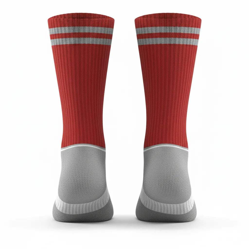 Custom Wrestling Socks - Back View - HAMCO