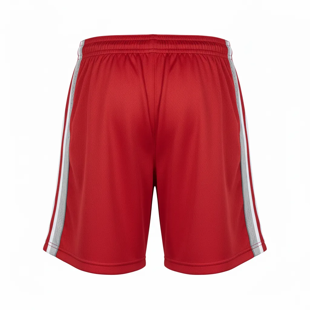 Custom Wrestling Training Shorts - Back View - HAMCO